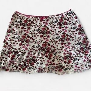 Floral Pink Skirt